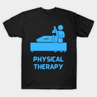 Physical Therapy Physiotherapy Therapeutic Exercise Stretching T-Shirt